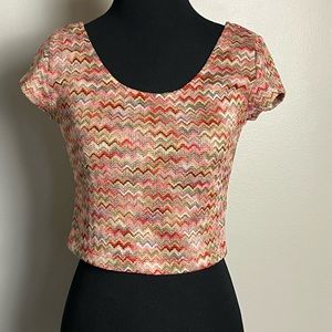 Cute vintage forever 21 crop top never worn